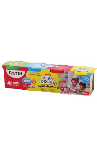 სურათი FATIH - პლასტელინი  Play Dough Mini 4 pcs 